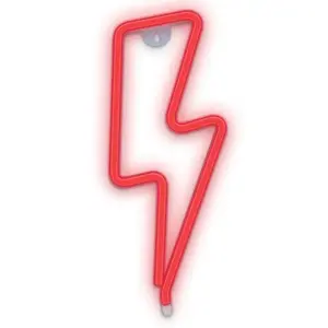 Light decoration figure TelForceOne RTV100213 — LED pink, battery/USB, 340×130×20 mm, plastic housing