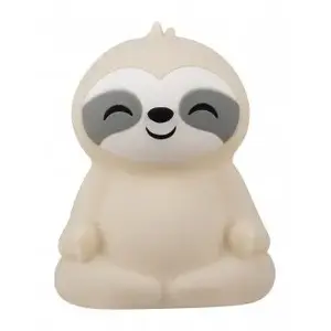 Силиконовая ночная лампа Rabbit & Friends Silly Sloth — небольшая силиконовая лампа для детской