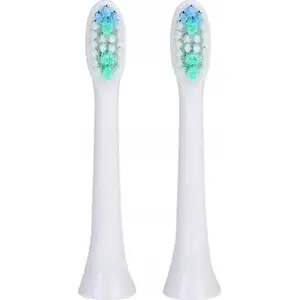 Toothbrush heads ORO‑MED Oromed White 2 pcs replacement for electric toothbrush