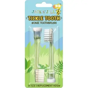 Replacement Sonic Toothbrush Heads No name for Tickle Tooth (Jack N' Jill) — 2 pcs