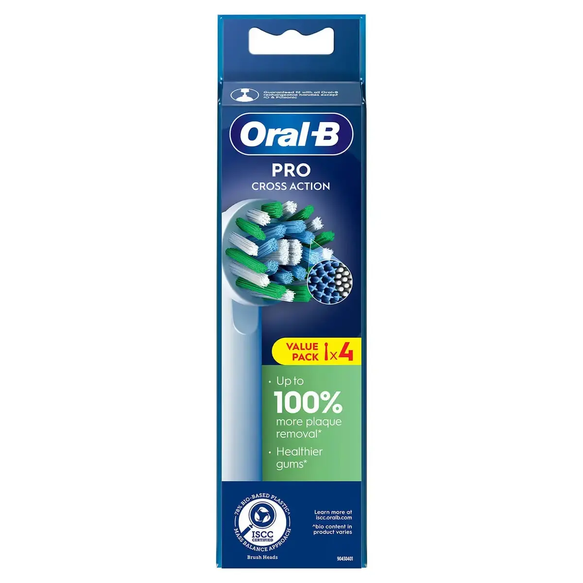 Replacement Brush Heads Cross 4 pcs (Oral‑B compatible) Photo 2