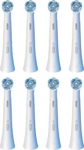 Toothbrush heads Oral-B replacement pack 8 pcs White, compatible electric models, 3-month replacement interval