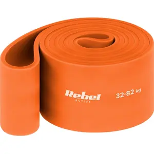 Pretestības lente Rebel Power Band PT-7 TPE, oranža, pretestība 32–82 kg