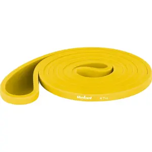 Treniņu lente Rebel Power Band PT-1 TPE, dzeltena, pretestība 4–7 kg