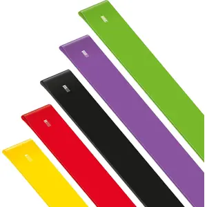 Pretestības gumiju komplekts Rebel Active Long Band LTs-1 latekss 2 m, 1–5 kg, 5 gab.