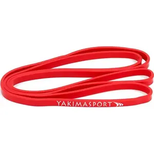 Резиновая петля YakimaSport Powerband GTX среднее сопротивление, красная, 1 шт.