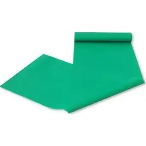 Treniņu pretestības gumija Master, 120 x 15 x 0.5 mm, zaļa