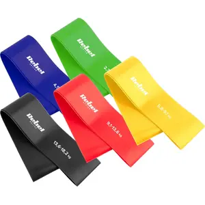 Rebel vingrinājumu gumiju komplekts TPE Mini Band L 2.3–18.2 kg 5 gab. krāsains