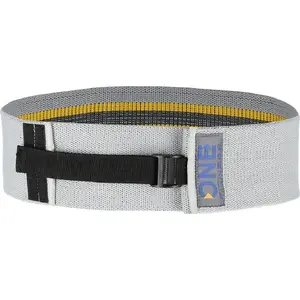Gurnu pretestības lenta One Fitness HB010 — regulējama pretestība, pelēka, 1 gab.