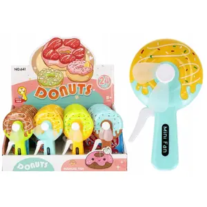 Tabletop decorative windmill mega creative DONAT SQ641 14 cm, mixed colors (set)