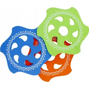 Foam Flying Disc by mega creative, model FY003, 26 cm diameter, mixed colors