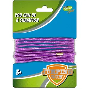 Skipping Rope mega creative GUMA DO SKAKANIA SPORT 9491 — jump rope, plastic handles, elastic rope