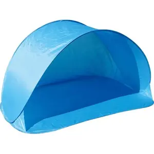 Pop-up pludmales telts Spring Summer UV50+ (301927) — zila, pārnēsājams saules nojume