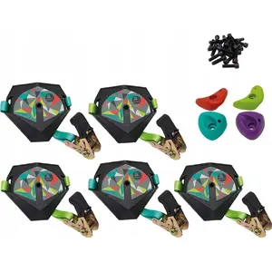 Kāpšanas satvērieni Slackers Slackline Ninja Tree Climbing Holds - modelis 980040 priekš slēkline/koku izmantošanas