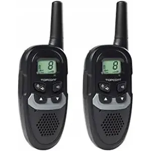 Walkie-Talkie PMR TOPCOM 60072 — pārnēsājama divvirzienu radioierīce, melna