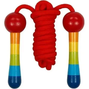Jump rope Goki model 476152 — wooden handle children's skipping rope