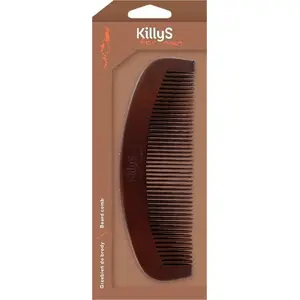 Деревянный гребень для бороды KILLYS For Men — деревянный гребень для ухода, укладки и распутывания бороды