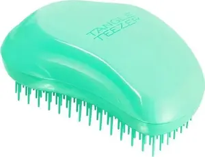 Hairbrush Tangle Teezer The Original Mini Tropicana Green — compact detangling brush