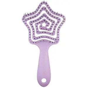 Matu suka Inter-Vion NatureBrush Star — kompakta suka matu izķemmēšanai un ieveidošanai