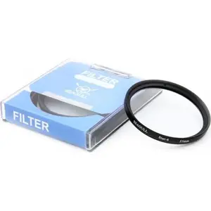 Massa camera filter set Gwiazdka Tęczowa 6× 62mm — 6-piece optical screw-in filters, 62 mm thread