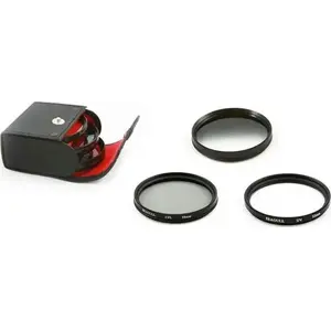 Camera Filter Set SEAGULL SB2652 52mm — CPL, UV, Grey Graduated (Half)