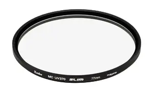 Ultraviolet (UV) camera filter Kenko MC UV370 Slim 49mm, filter size 49 mm, black