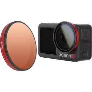 Hybrid 2-in-1 Polarizing + ND64 Filter for DJI Osmo Action (compatible with Action 3/4/5/5 Pro) by Sunnylife