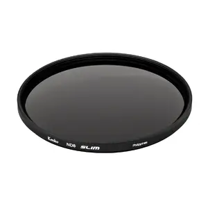 Neutral density camera filter Kenko ND8 Slim 62mm — 62 mm filter size, black