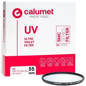 UV filtrs Calumet 55 mm Ultra Slim 28 slāņi SMC TG