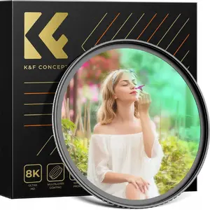 K&F CONCEPT diffuser filter HD White Diffusion for 62 mm lenses, model KF01.2116