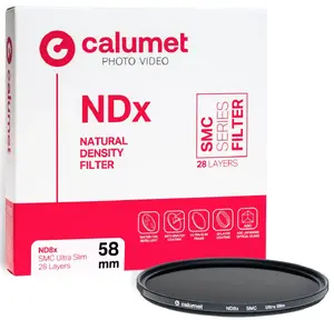 Neutral density camera filter Calumet CALSAN0858 — 58 mm, single-piece, neutral density