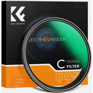 K&F STAR Gwiazdka 2-in-1 Filter set for 52 mm lenses — 4-point and 8-point star effects (KF01.2327)