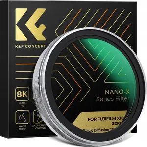 Diffusion Filter K&F Black Diffusion 1/4 Nano-X for Fujifilm X100 series (fits X100, X100S, X100F, X100V)