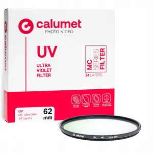 UV filter Calumet 62 mm Ultra Slim 24-layer multi-coated for lens protection