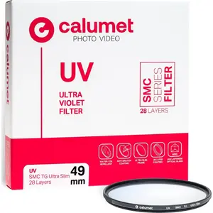 UV filtrs Calumet SMC TG 49 mm Ultra Slim 28 kārtas