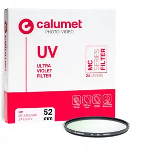 Camera UV Filter Calumet 52 mm Ultra Slim 24-Layer Multi-Coated