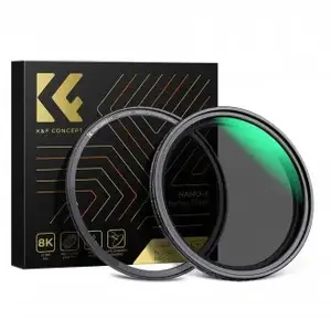 Регулируемый магнитный нейтральный фильтр K&F Concept Nano-X MRC Fader ND2-32 72 мм