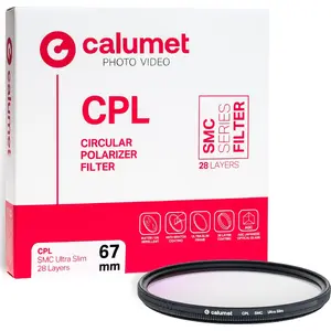 Calumet CPL SMC 67 mm Ultra Slim 28-Layer Circular Polarizing Filter