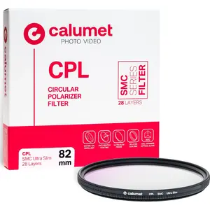 Camera lens filter Calumet CPL SMC 82 mm Ultra Slim 28 Layers