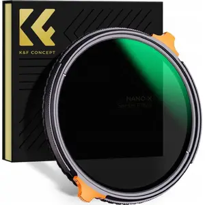Гибридный 2-в-1 фильтр 52 мм K&F Concept CPL поляризационный + переменный ND4–ND64, модель SB8070