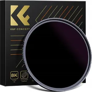 Solar ND100000 Eclipse Filter K&F Concept for Photography — 77 mm screw-in