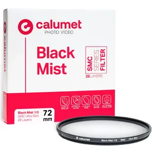 Фильтр для объектива Mist Calumet CALSAB1272, 72 мм, чёрный/прозрачный, 1 шт