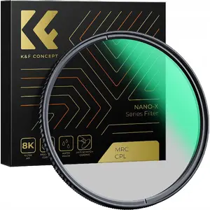 Circular Polarizing Filter CPL K&F Concept Nano-X Ultra-low Reflection 95 mm