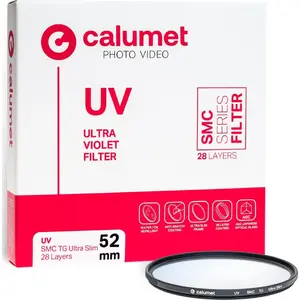 UV Filter Calumet 52 mm Ultra Slim 28-Layer SMC TG for Lens Protection