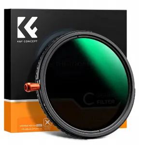 Filter 3-in-1 K&F 49 mm Fader ND2-32 + CPL + Black Diffusion 1/4 for 49mm lenses