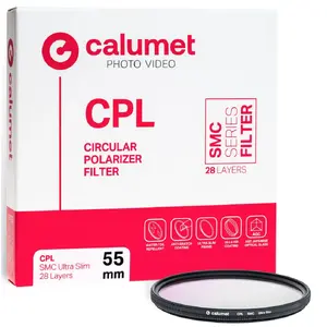 Objektīva filtrs Calumet Circular Polarising 55 mm (CALSACPL55) — 55 mm polarizācijas filtres