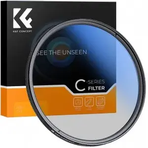 Circular Polarizing Filter K&F Concept Nano-C HMC CPL 62 mm - camera lens filter