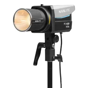 LED panelis Multiblitz Nanlite FC-60B 78 W, 2700–6500K, AC/DC, melns