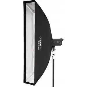 Softbox GlareOne Softbox 35x140 PRO no GlareOne ar režģi — studijas apgaismojuma modifikators 35x140 cm