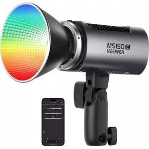 Studio LED Video Light Neewer MS150C 150W RGB with Bluetooth — Bi-color and RGB Control